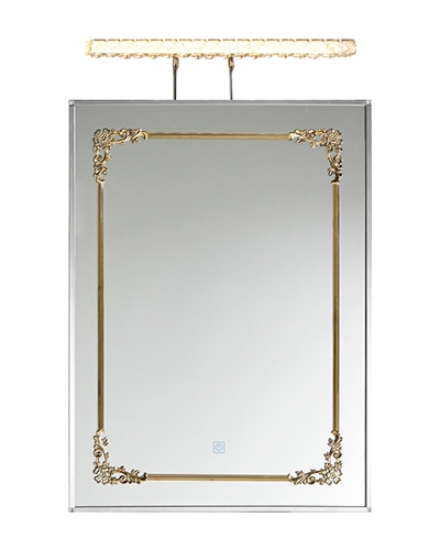 Led bathroom decorative mirror embossed phnom penh